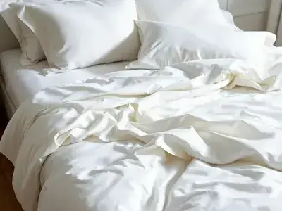 サテン織りリネンセット