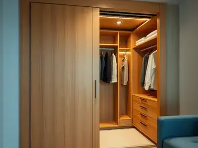 大型ワードローブ